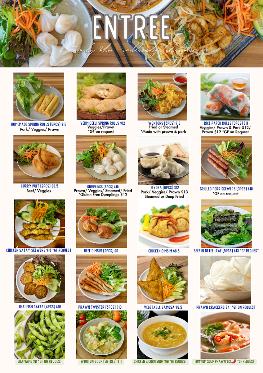 Menu Family Pho Geelong-2