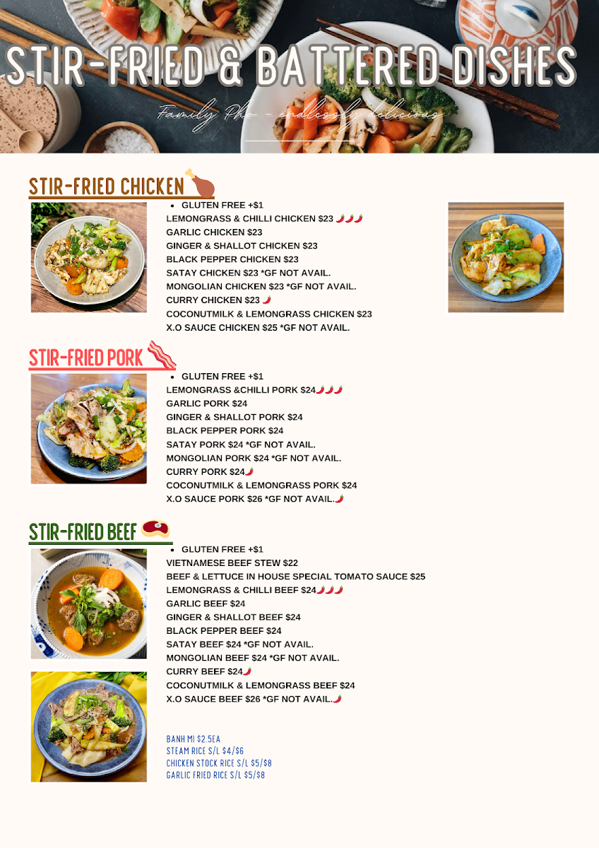 Menu Family Pho Geelong-3