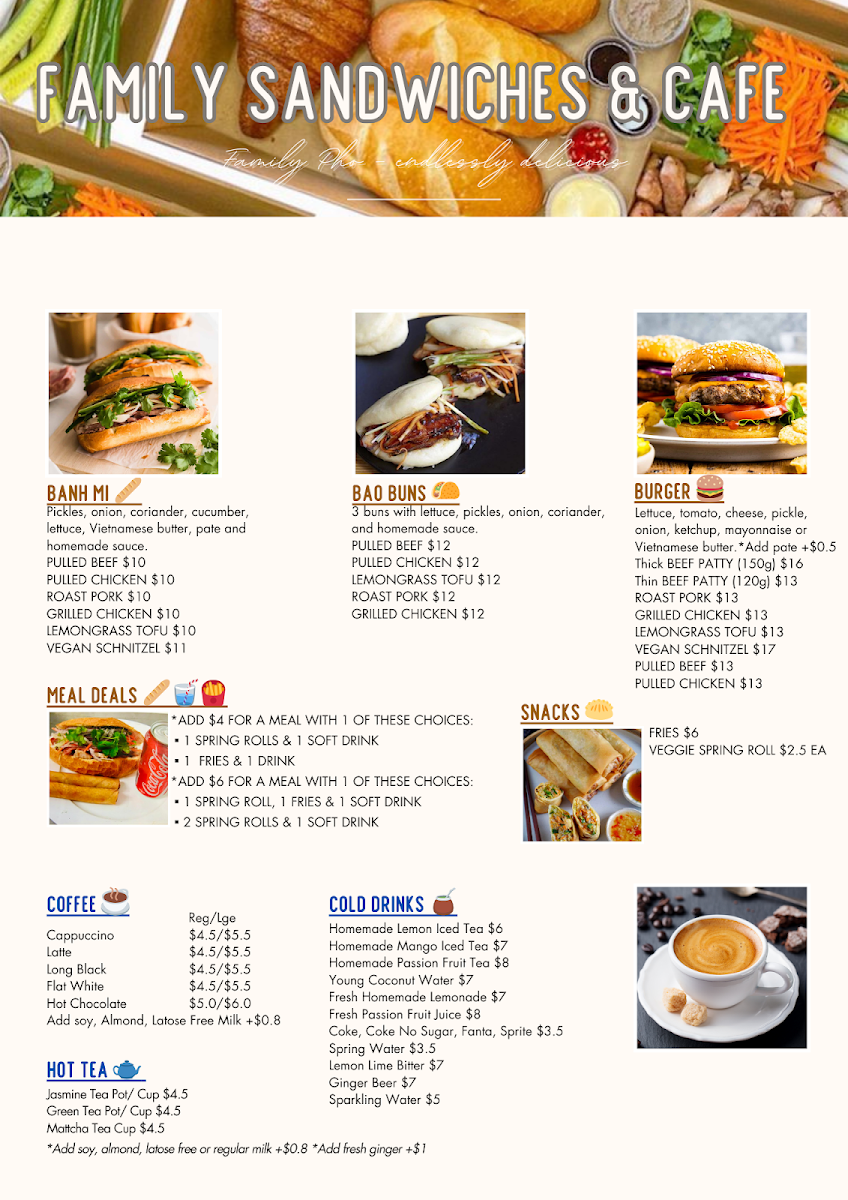 Menu Family Pho Geelong-7