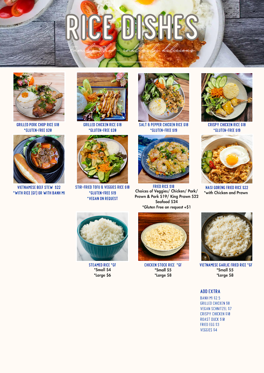 Menu Family Pho Geelong-9